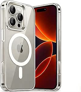CAPA IPHONE 16 PRO MAX PURE MAGNETICA TRANSPARENTE - DEVIA