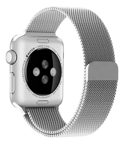 PULSEIRA ELEGANT MILANESE 42/44MM - PRATA - DEVIA